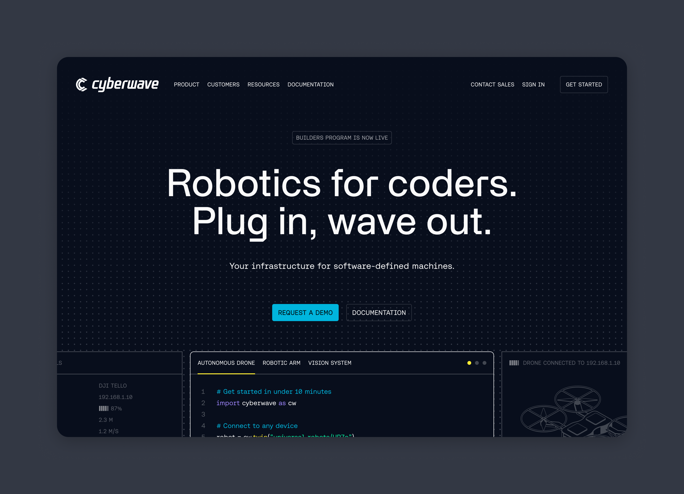 Platform user interface
